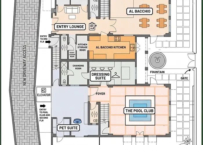 Miranamin Nest Calachuchi - Cozy In Historic - Indoor Plunge Pool, Petite Desk, Garden View With Balcony, Self-service Breakfast, Guest Kitchen, Rooftop, Pet-friendly Apartment